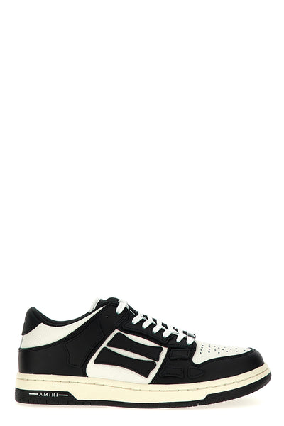 skel top low leather sneakers