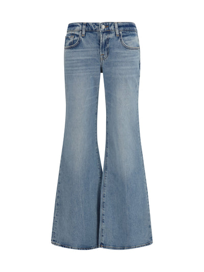 low-rise five-pocket jeans