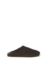 THE ROW 40 suede hudson mules