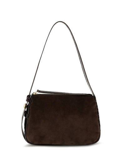small romy suede shoulder bag