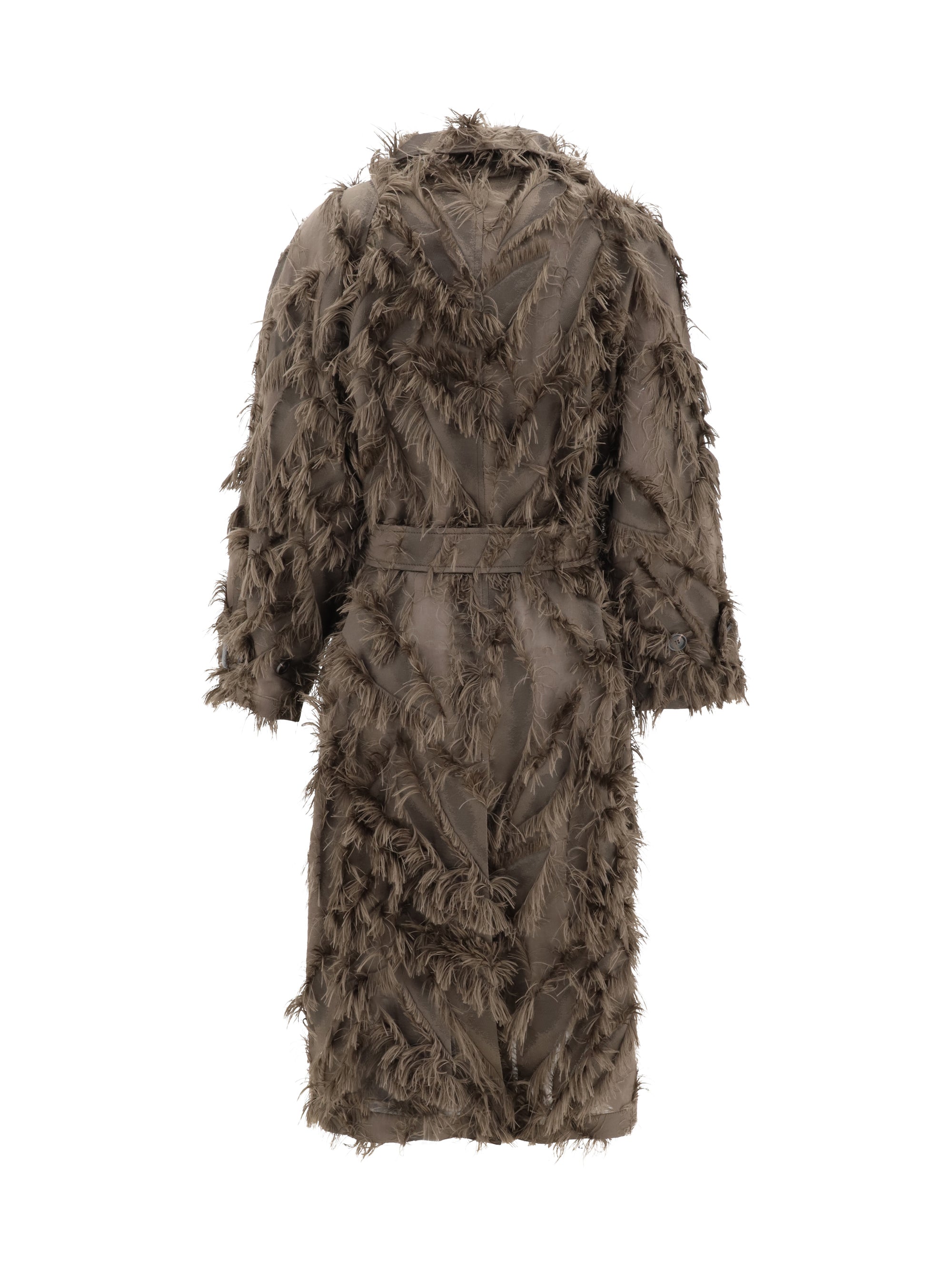 BRUNELLO CUCINELLI 40 coat with fur details