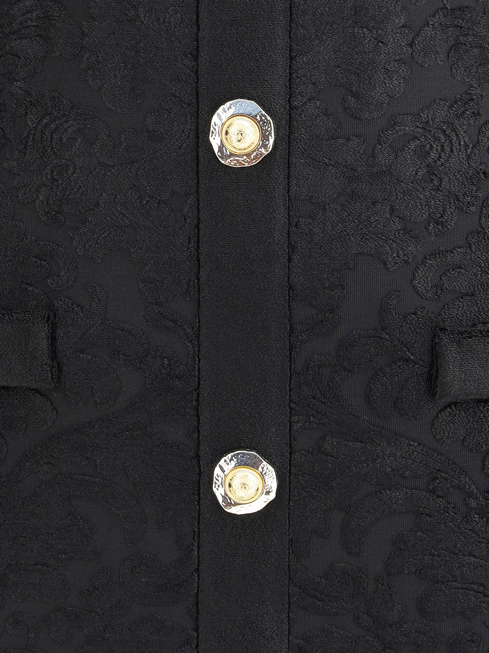 BALMAIN 34 baroque short dress