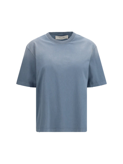 t-shirt crewneck with logo patch