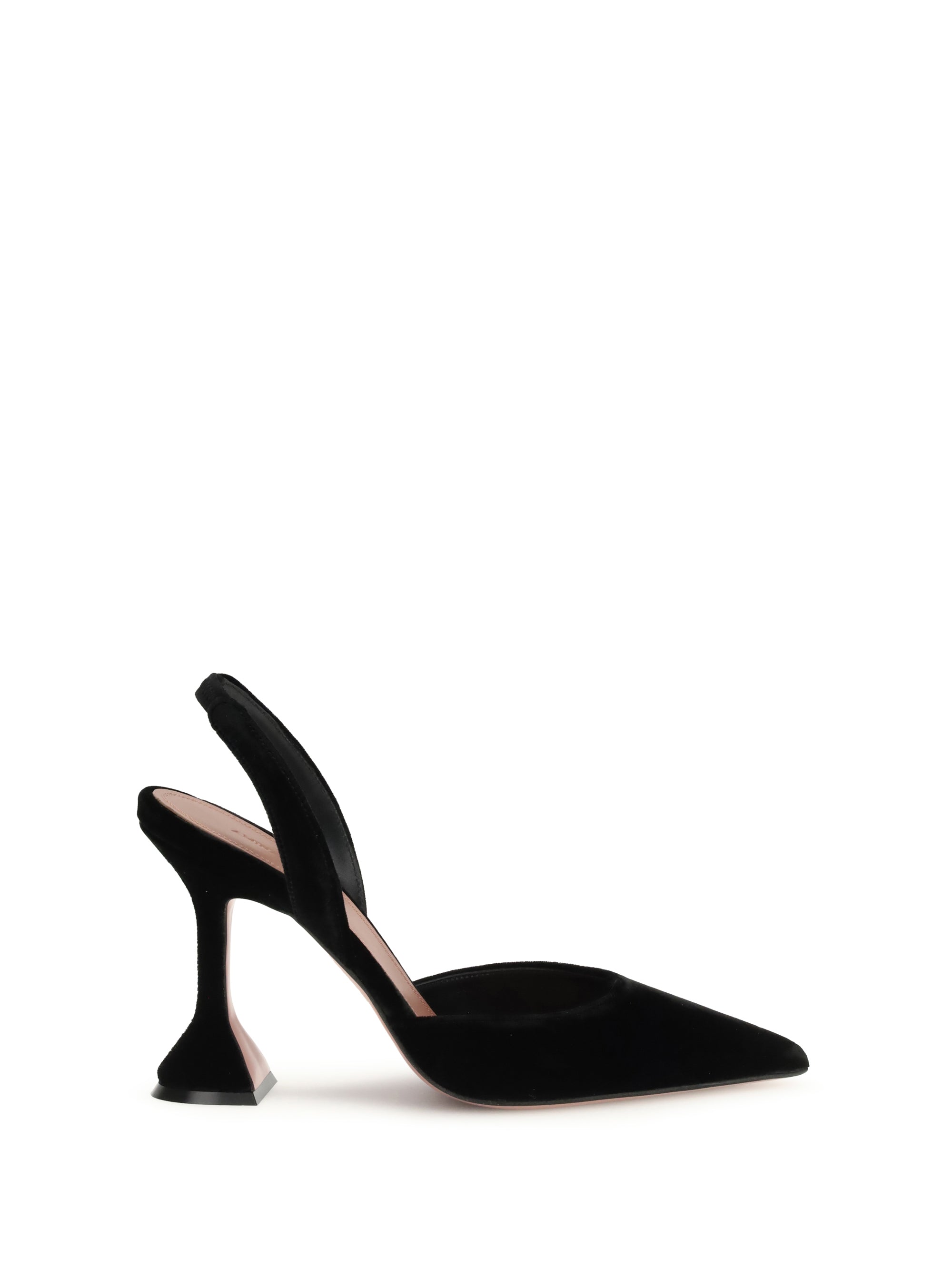 AMINA MUADDI 36 velvet slingback pumps