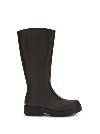 halla rubber high boots