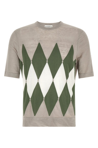 linen and cotton blend t-shirt