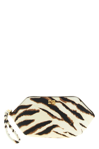 bou beauty in leather-effect fabric