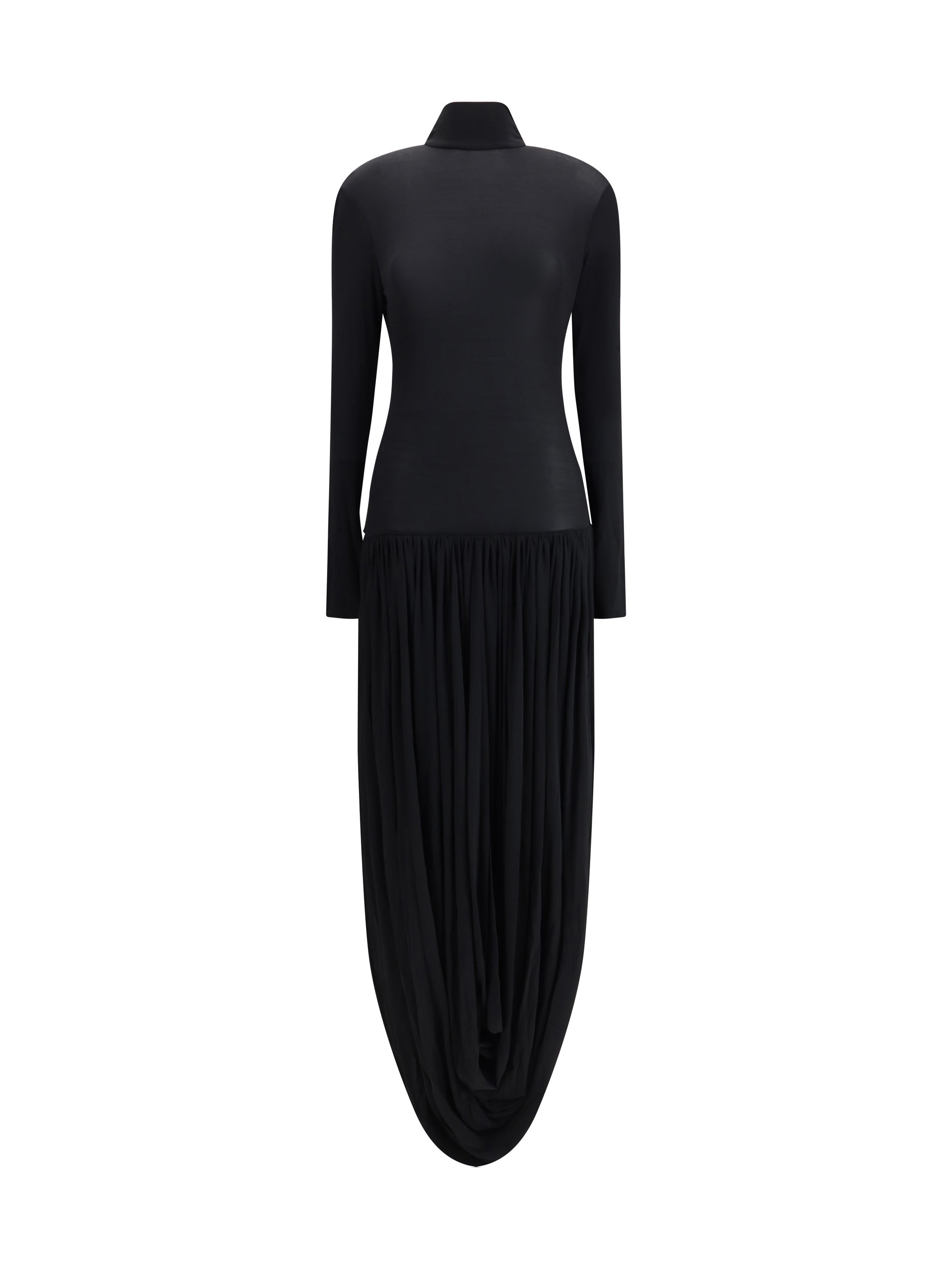 MAGDA BUTRYM 38 long turtleneck dress