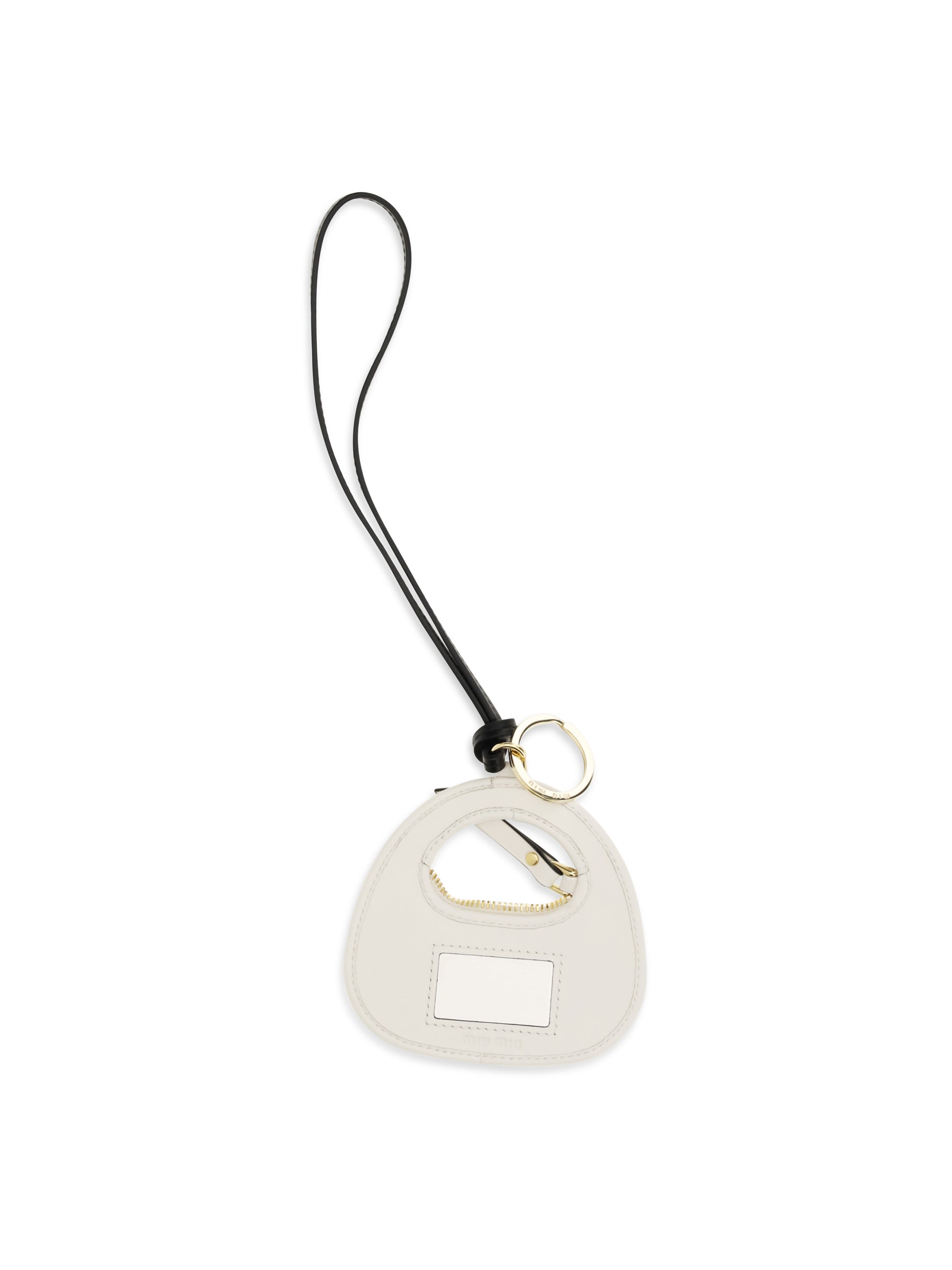 MIU MIU OS wander bag leather keyring