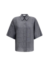 BRUNELLO CUCINELLI M linen shirt