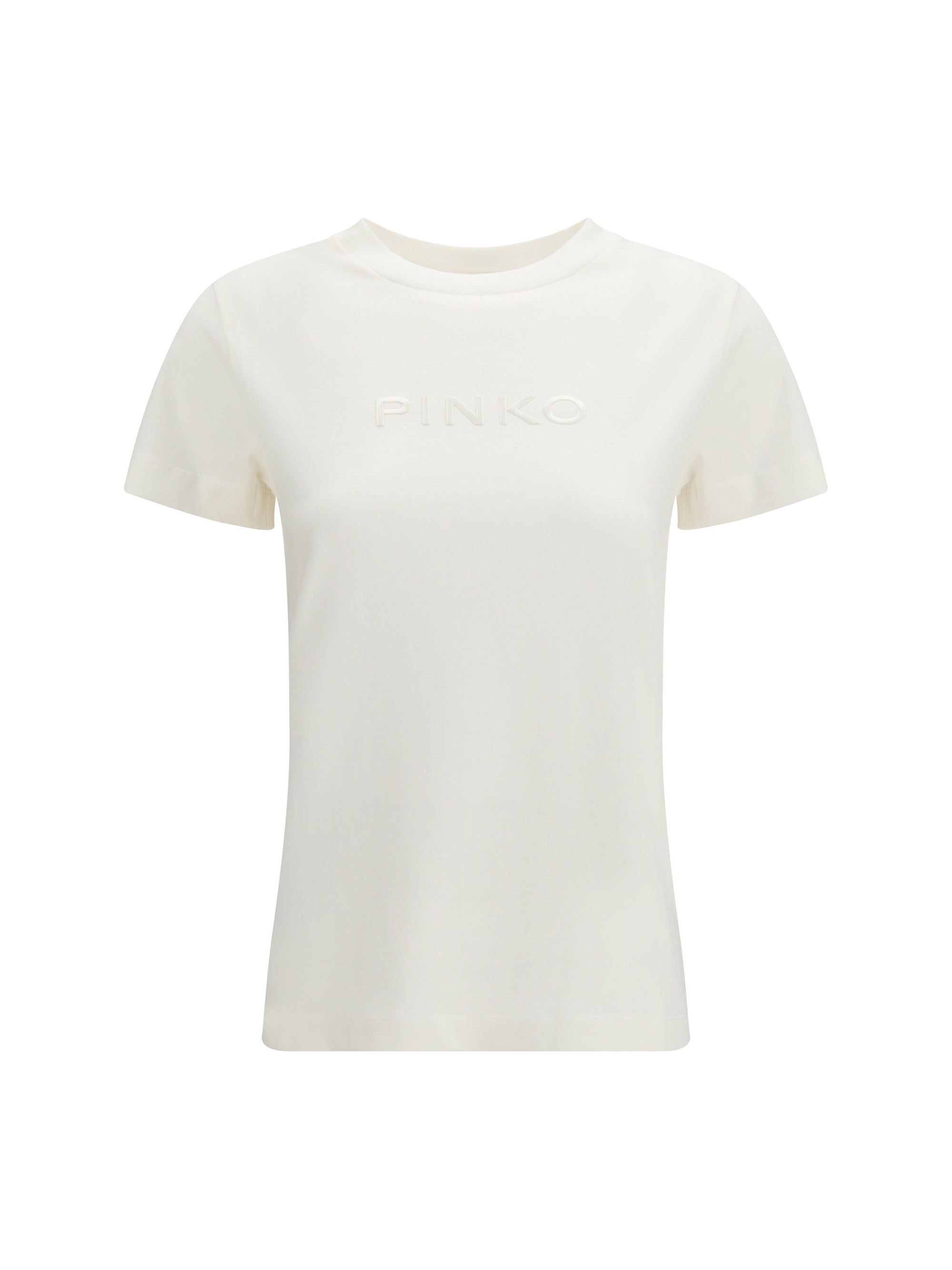 PINKO L start t-shirt jersey patch