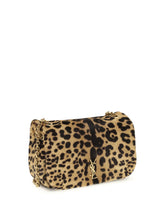 SAINT LAURENT OS jamie mini leopard print shoulder bag