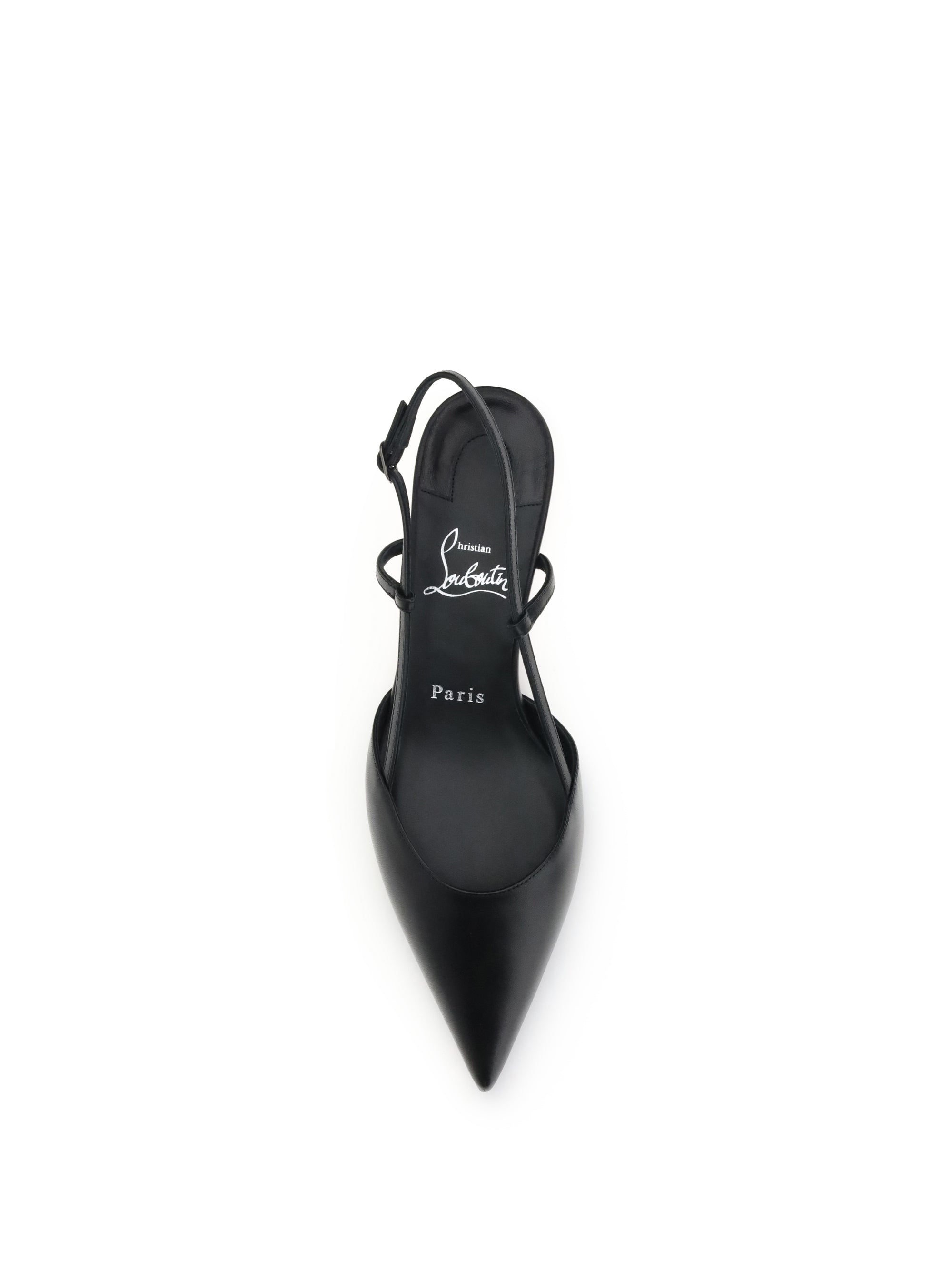 CHRISTIAN LOUBOUTIN 37 miss z slingback décolleté