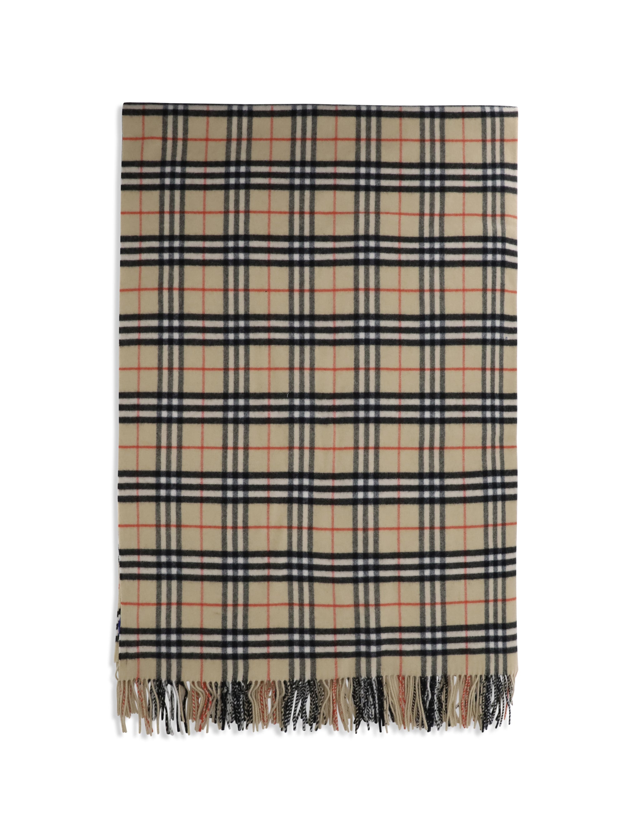 BURBERRY OS cashmere blanket
