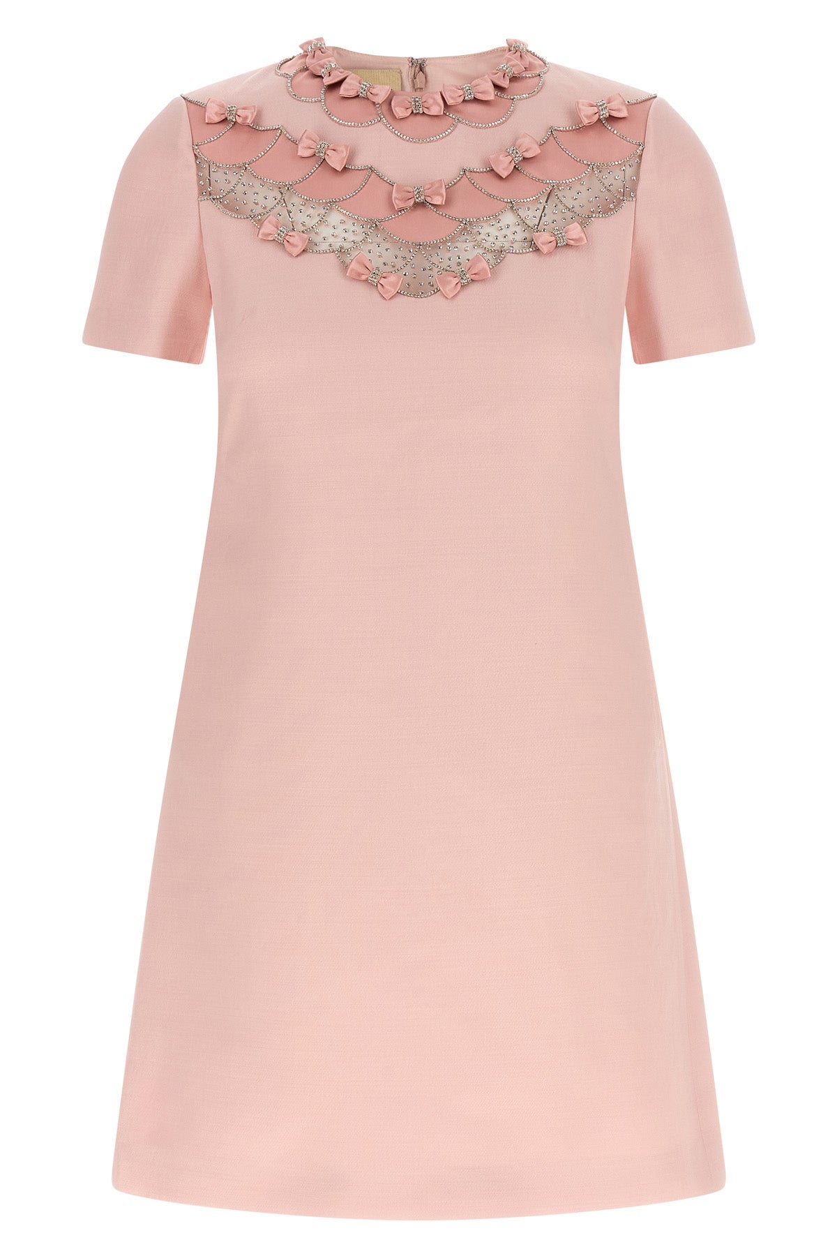 Valentino Garavani Cr pe Couture Mini Dress