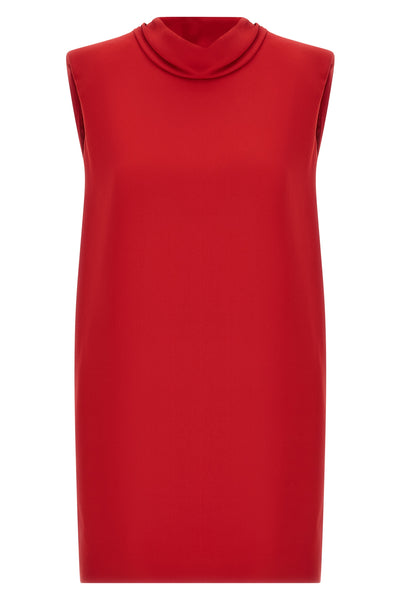 the valentino garavani solid pure silk cady couture dress defines an essential