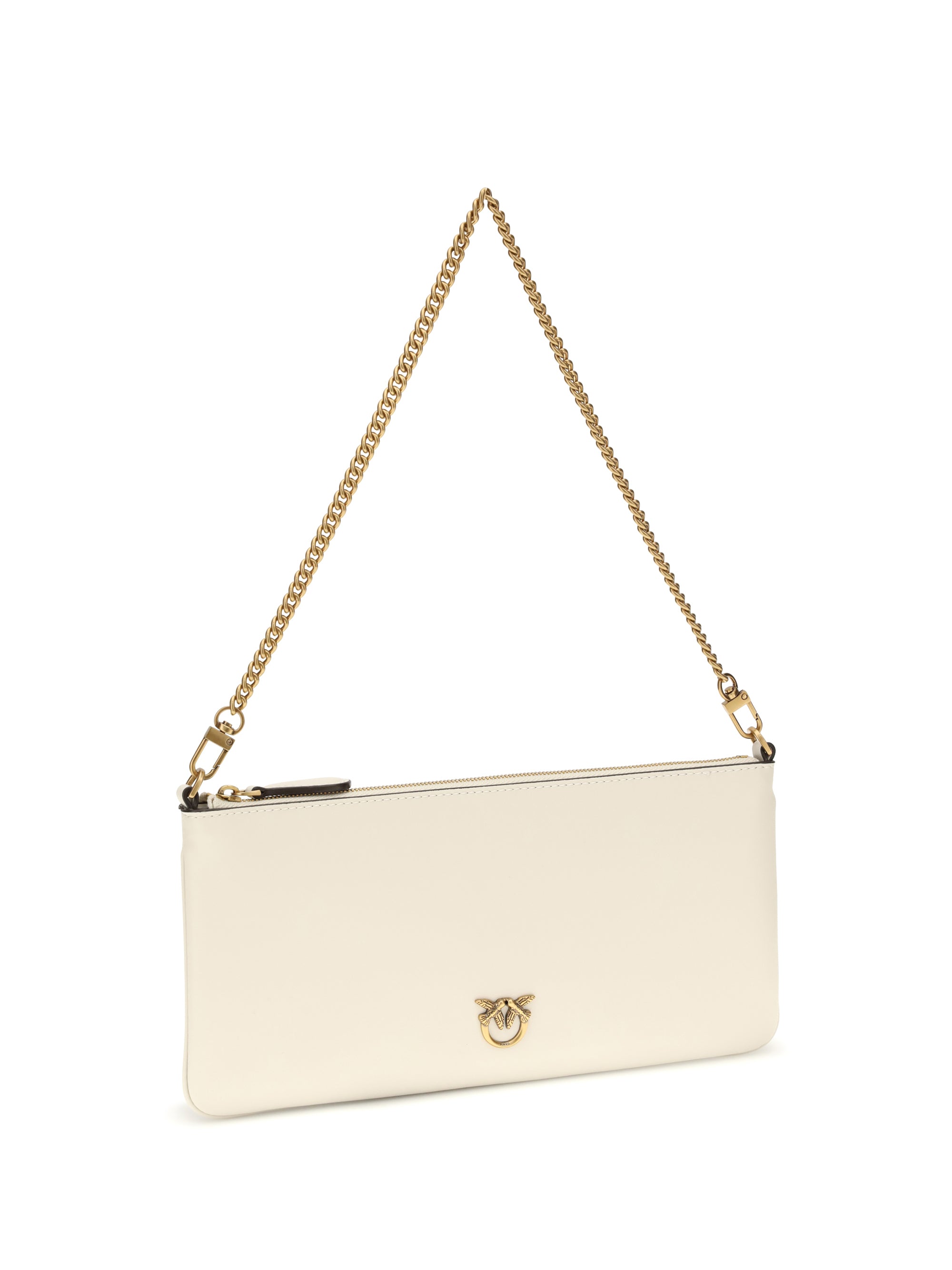 PINKO OS leather shoulder bag