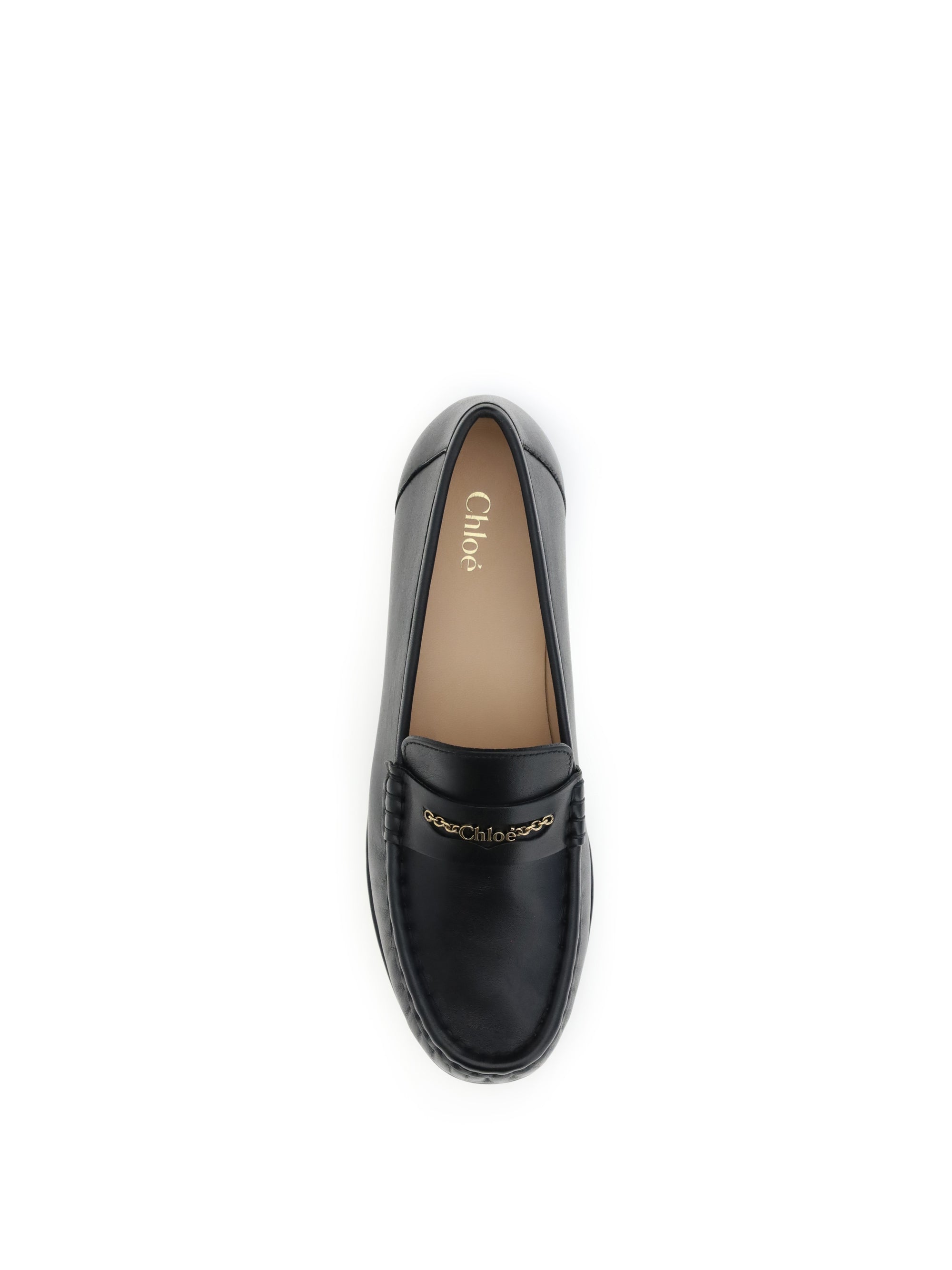CHLOÉ 36 leather loafers