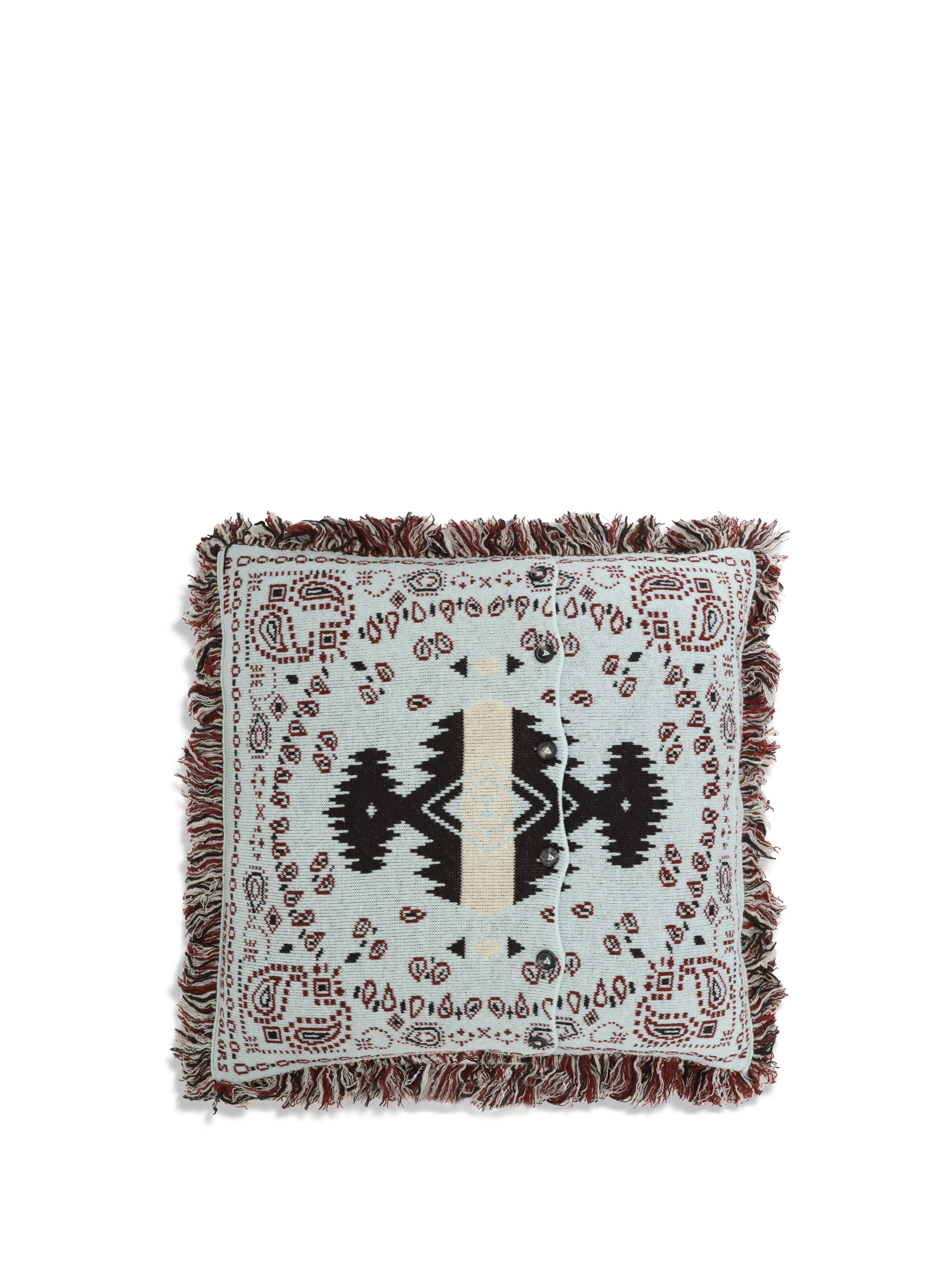ALAIA OS jacquard bandana pillow