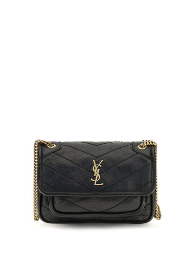 mini niki leather shoulder bag