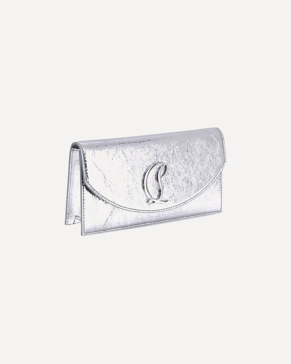 loubi54 mirrored clutch bag