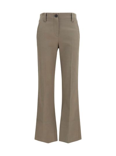 slim flared pants