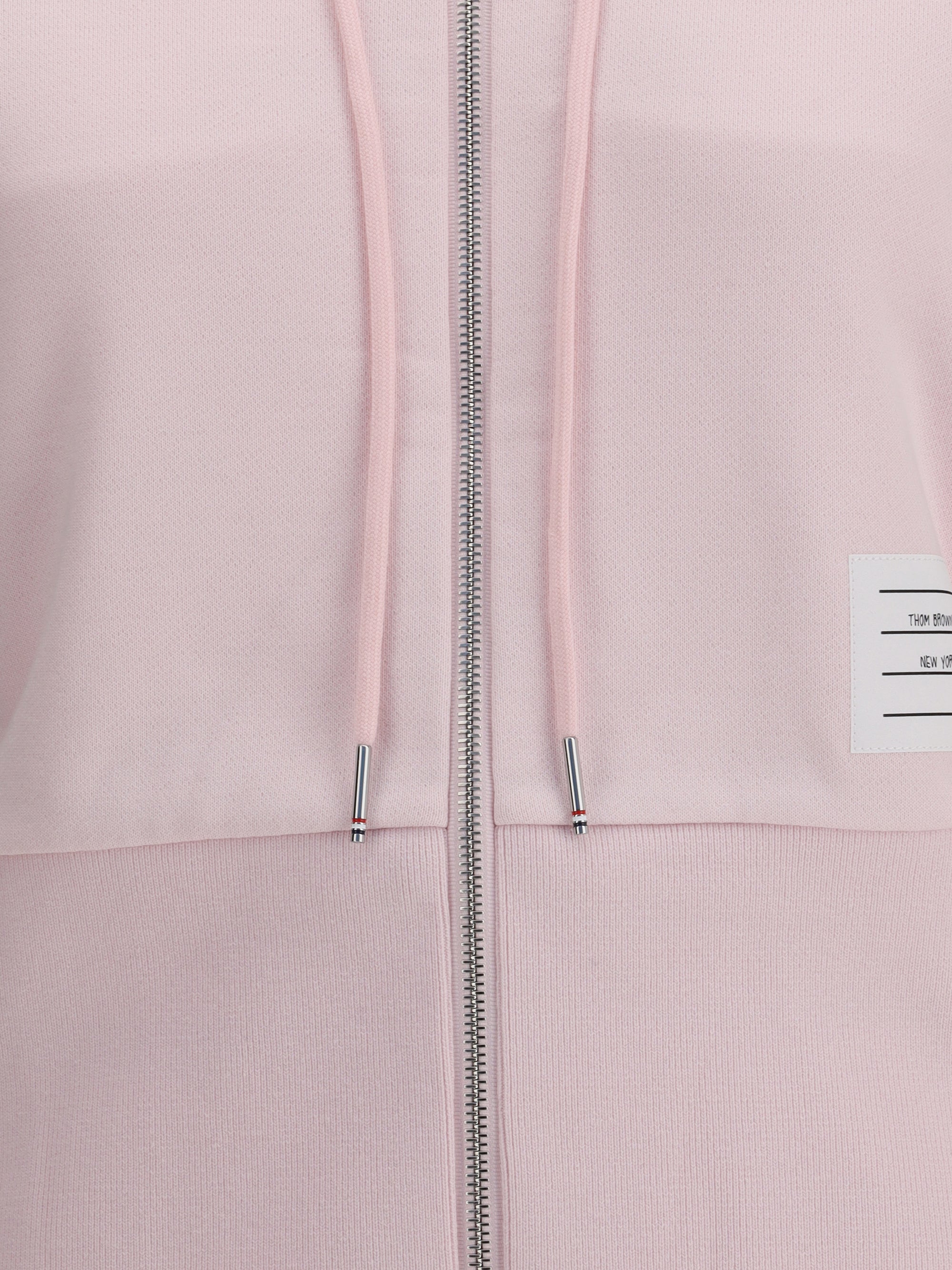 THOM BROWNE 42 logoed hoodie