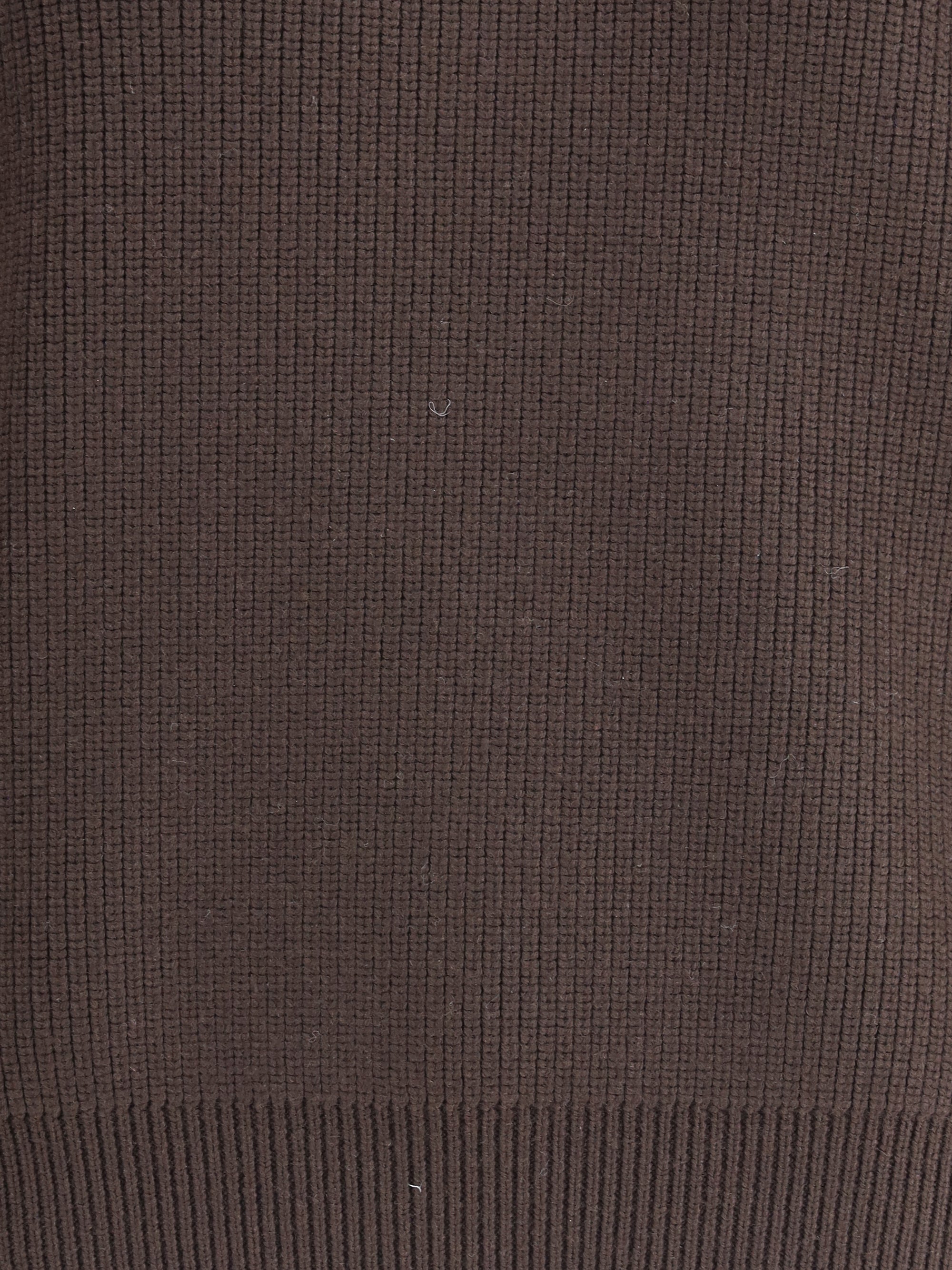 SAINT LAURENT M chunky wool knit pullover