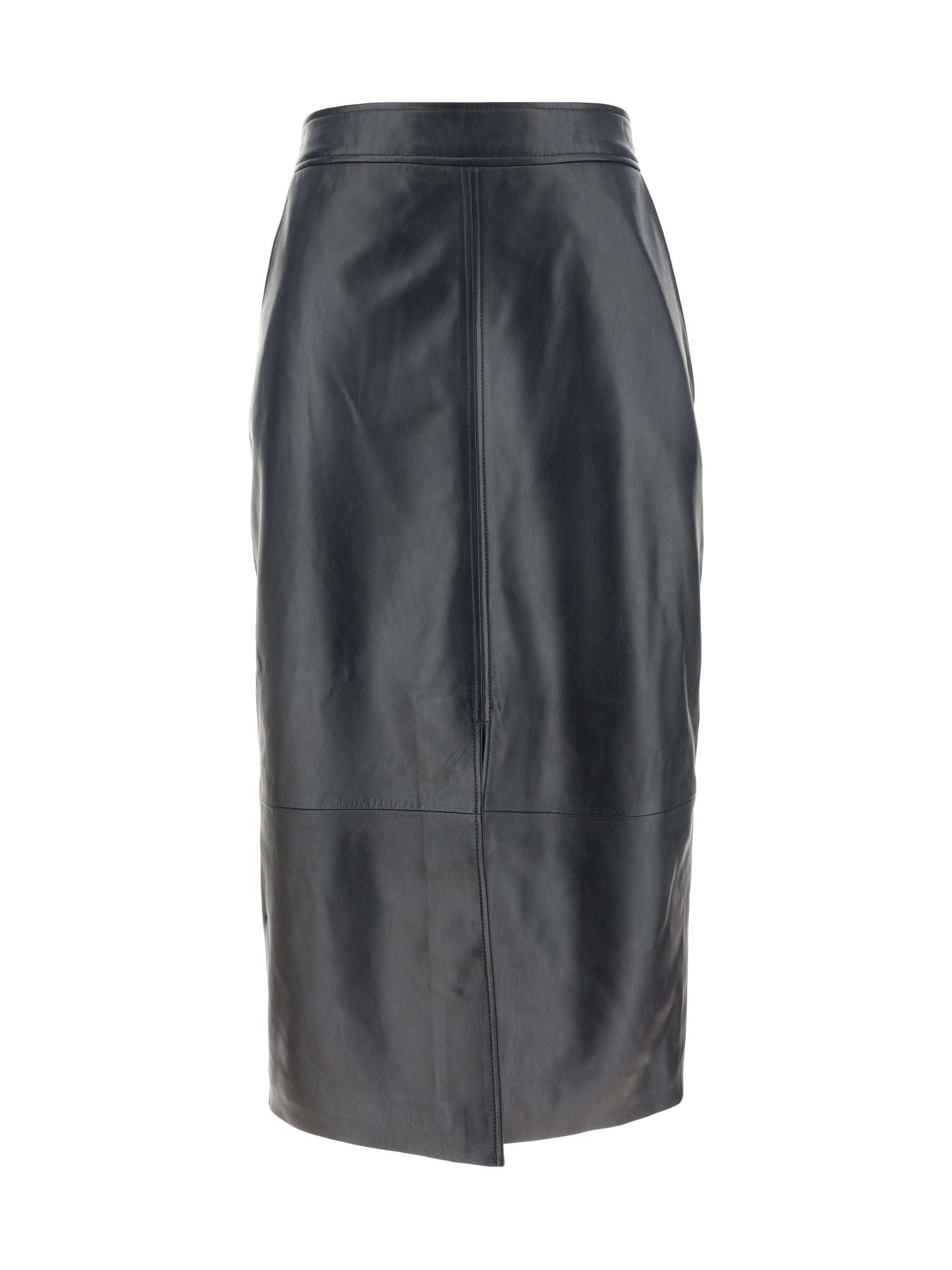 ARMA 38 leather arkina skirt