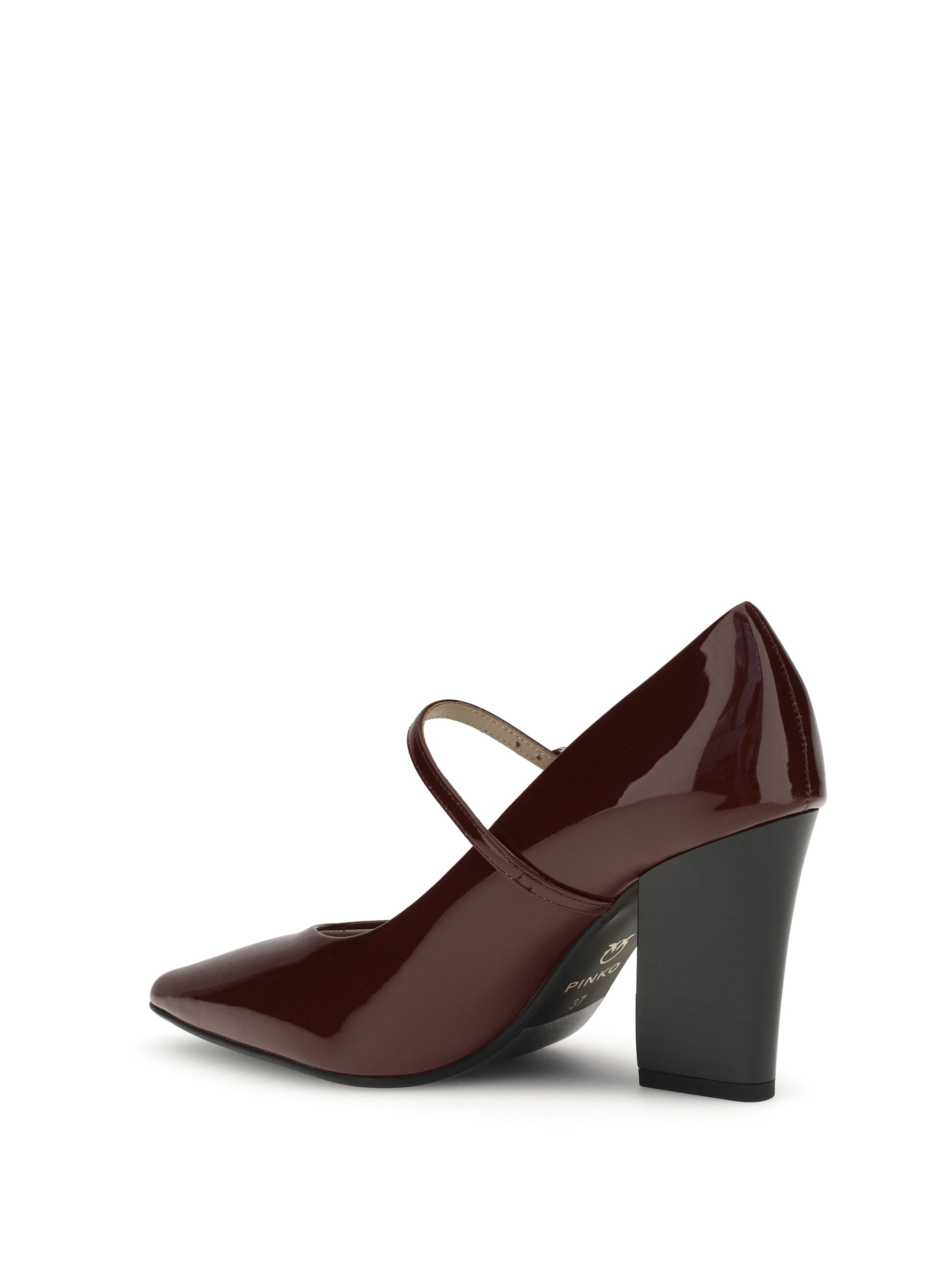 PINKO 36 patent leather pumps