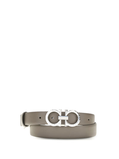 reversible and adjustable gancini belt