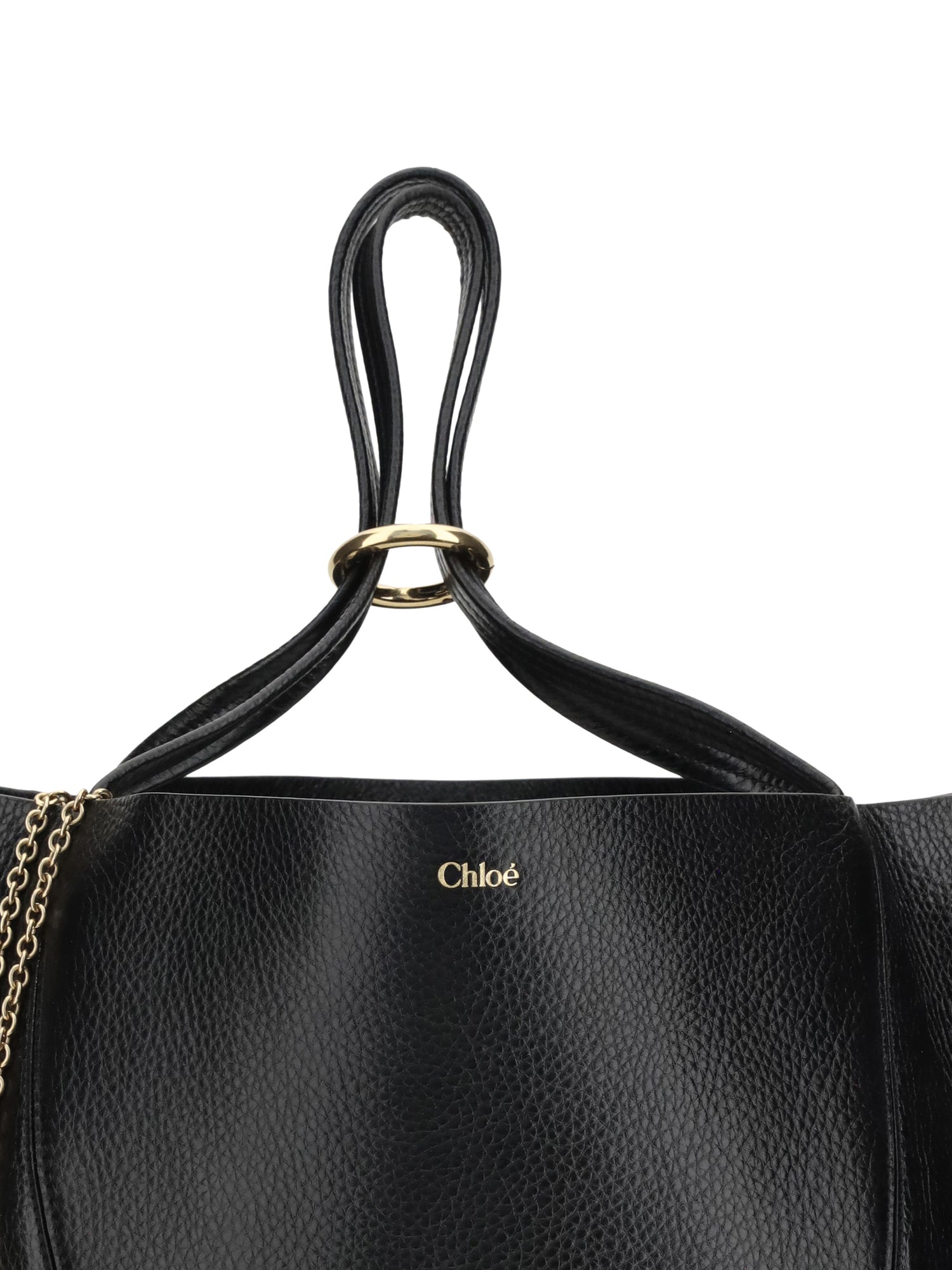 CHLOÉ OS spin large tote bag
