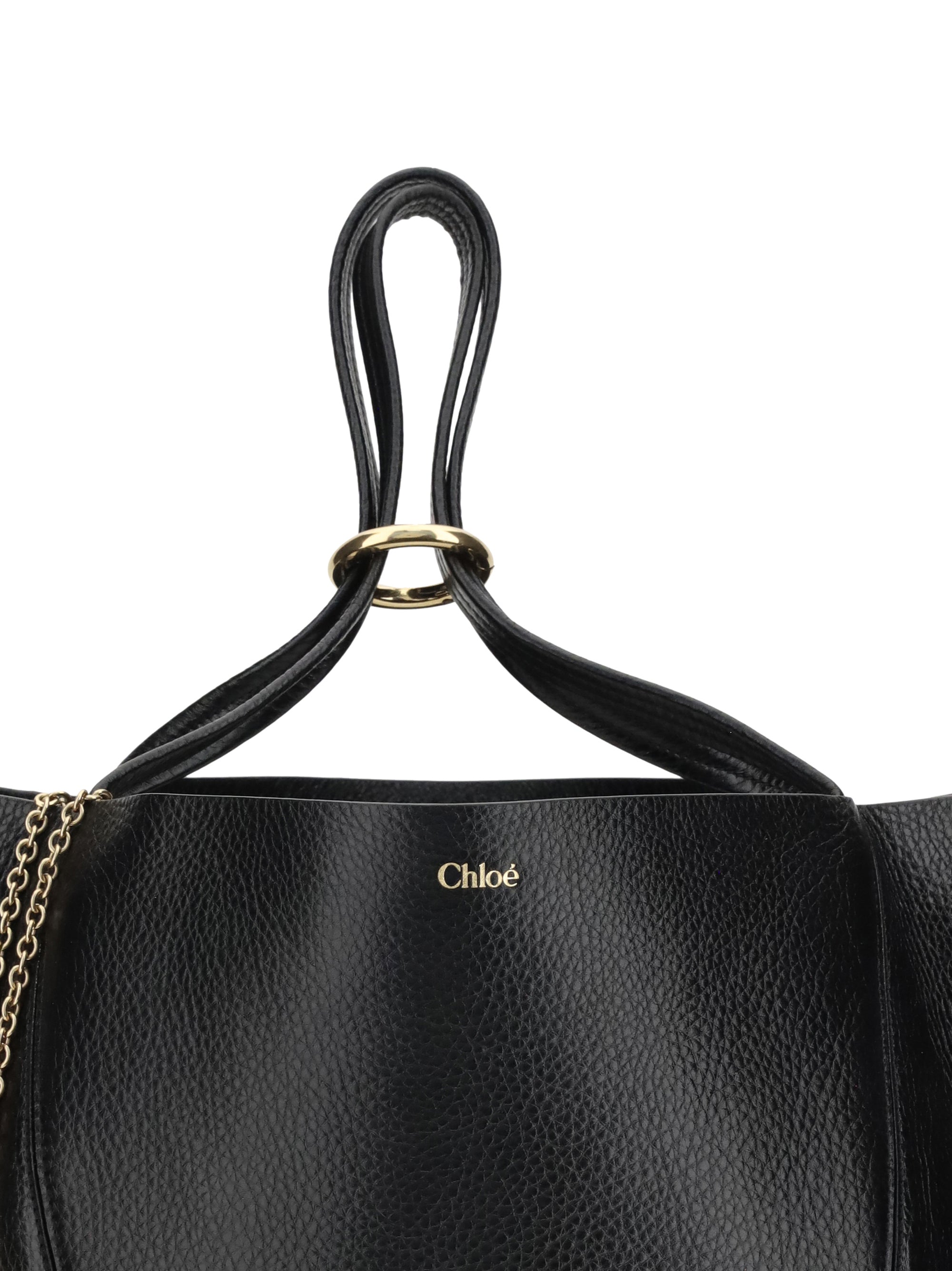 CHLOÉ OS spin large tote bag