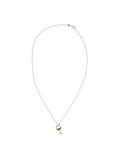 spritz brillante enamel necklace