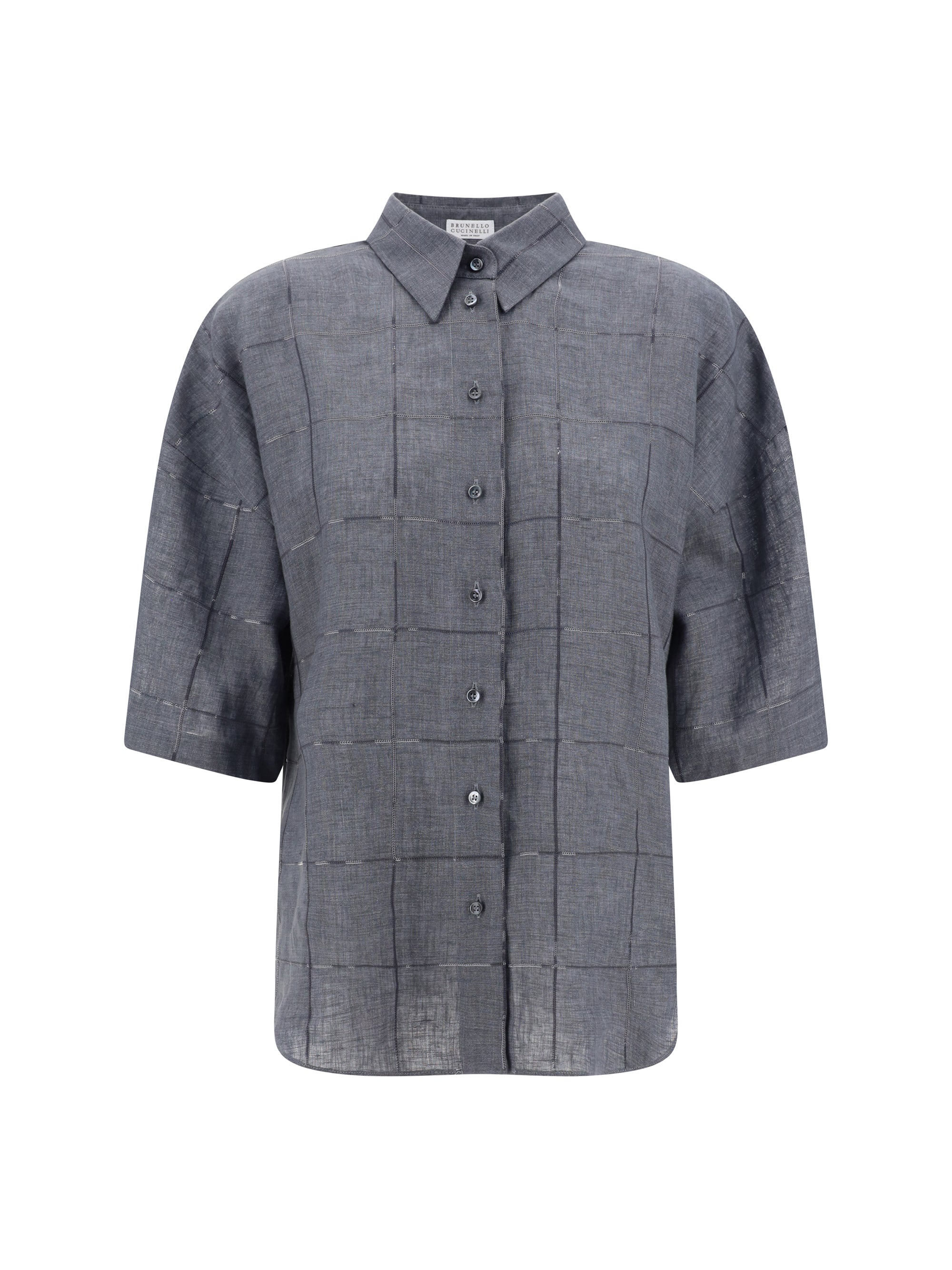 BRUNELLO CUCINELLI M linen shirt