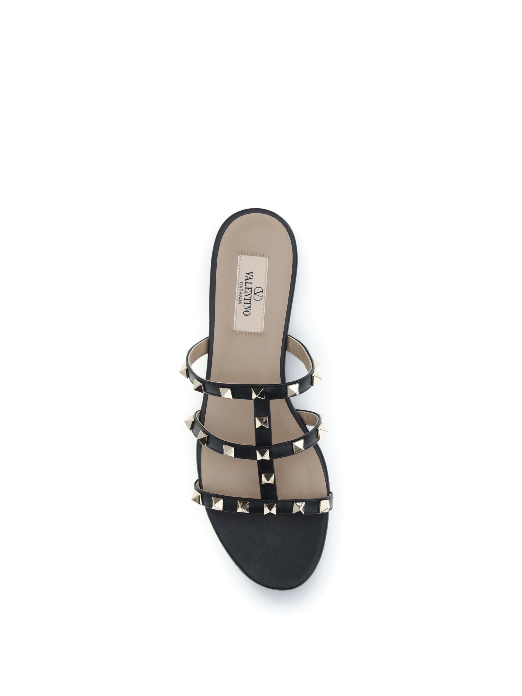 VALENTINO GARAVANI 36 rockstud slider sandal