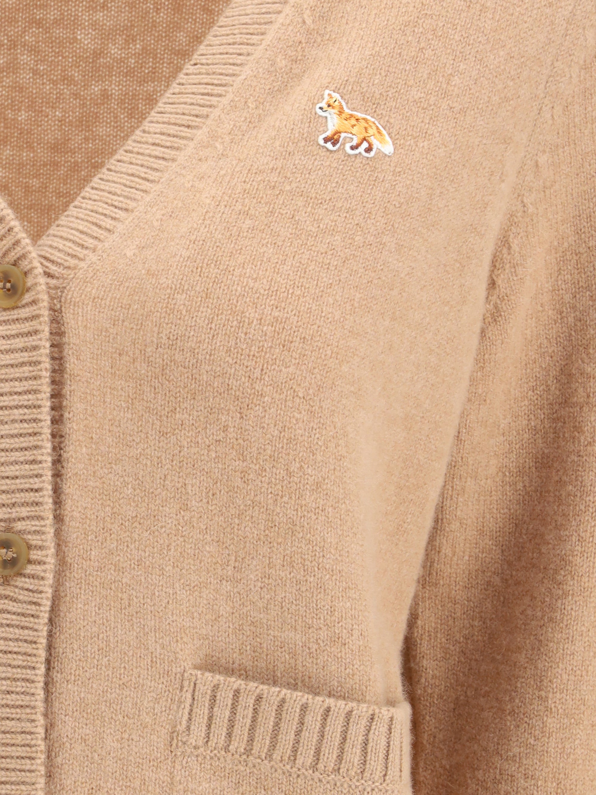 MAISON KITSUNÉ L baby fox cardigan