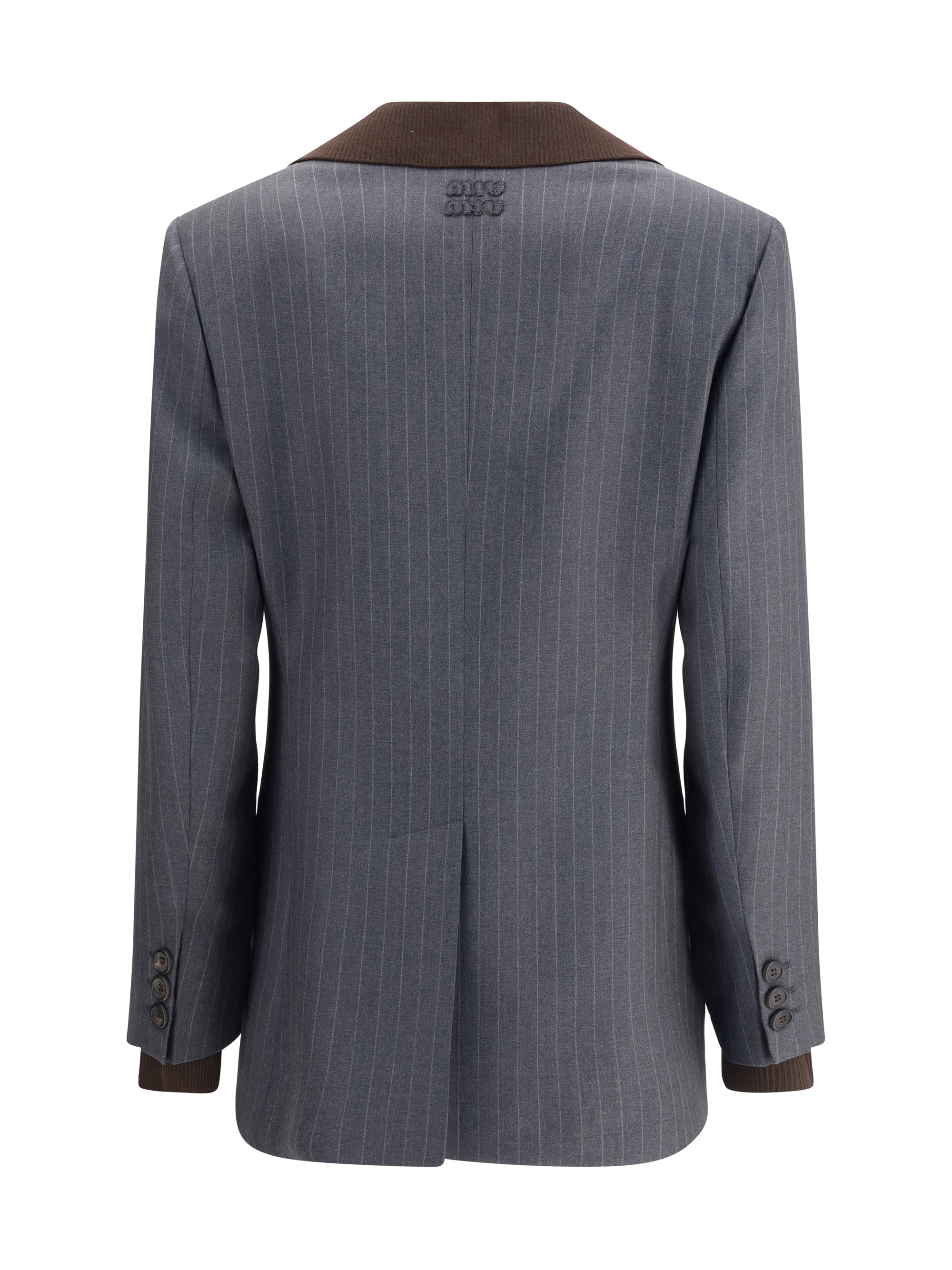 MIU MIU 38 striped blazer