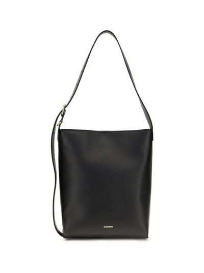 cannolo leather shoulder bag