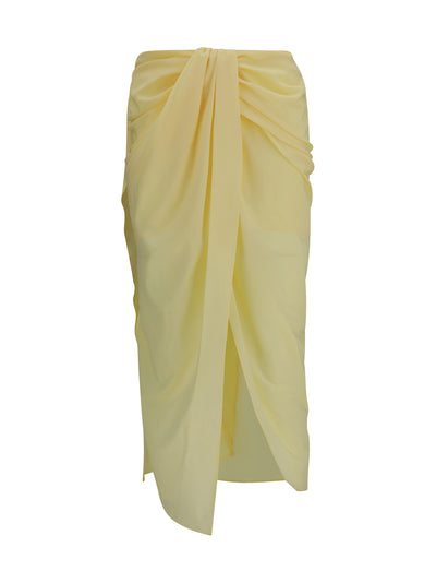 pareo skirt in stretch muslin