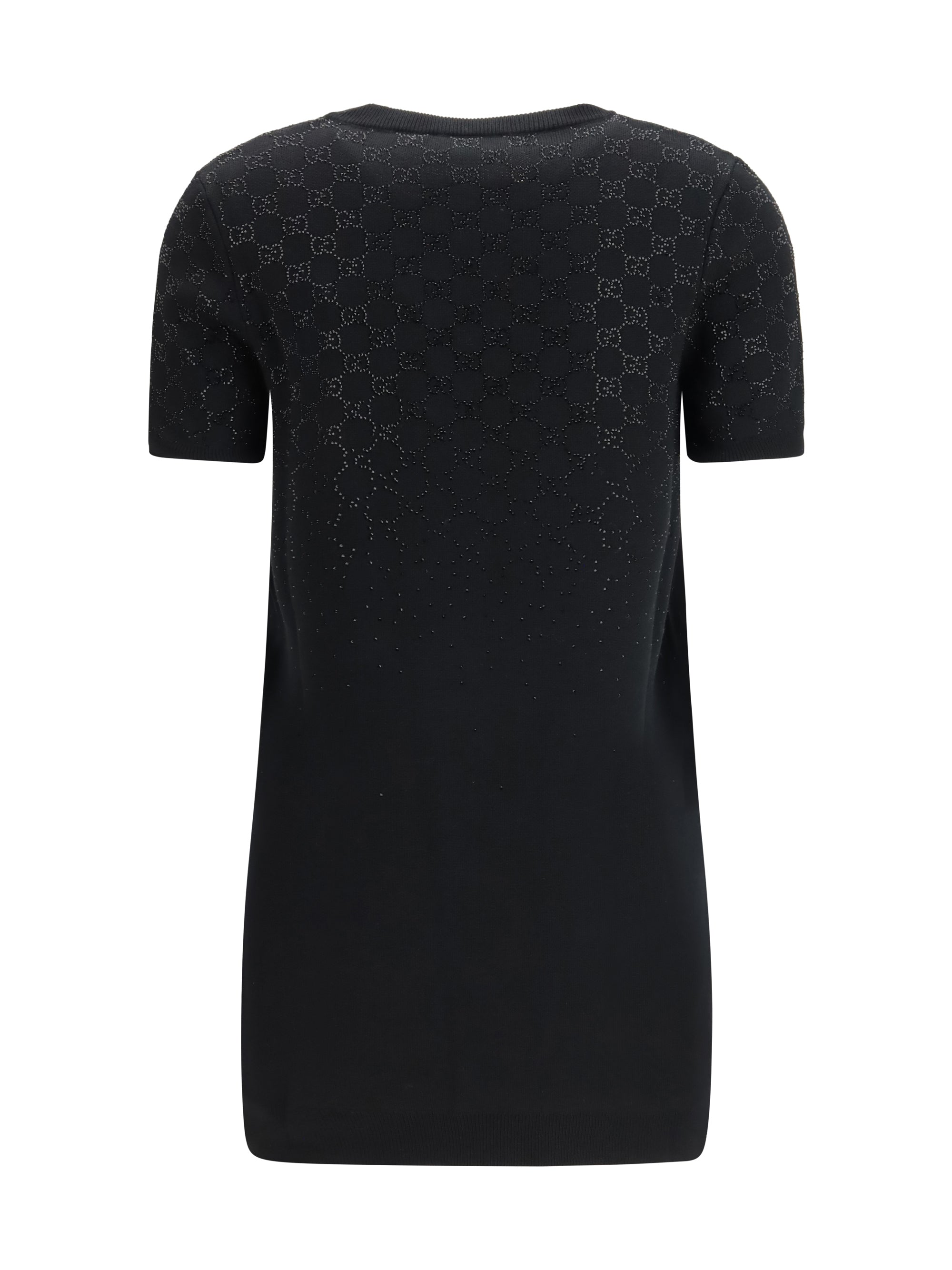 GUCCI M wool-blend mini dress
