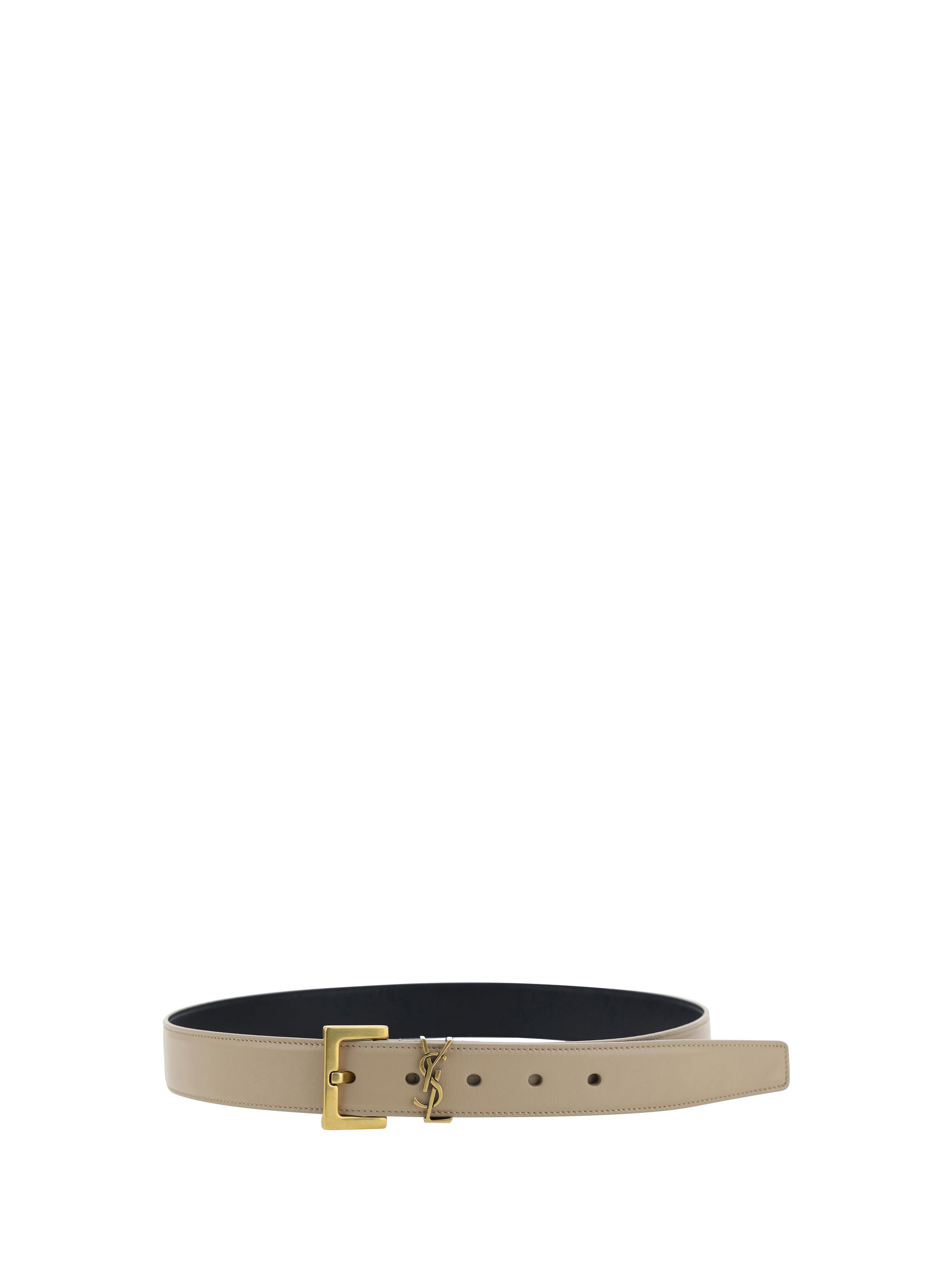 SAINT LAURENT 90 leather belt