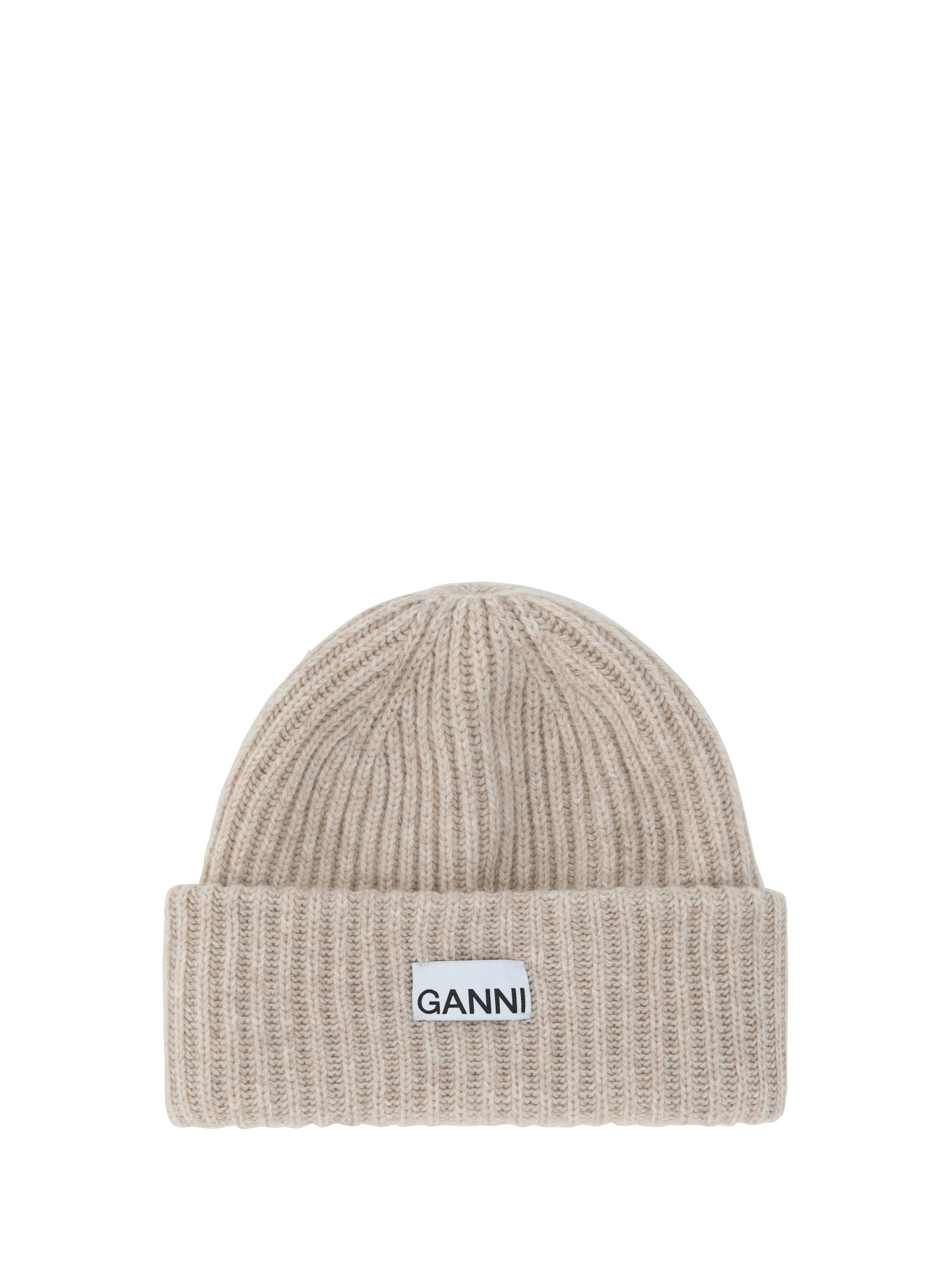 GANNI OS beanie hat