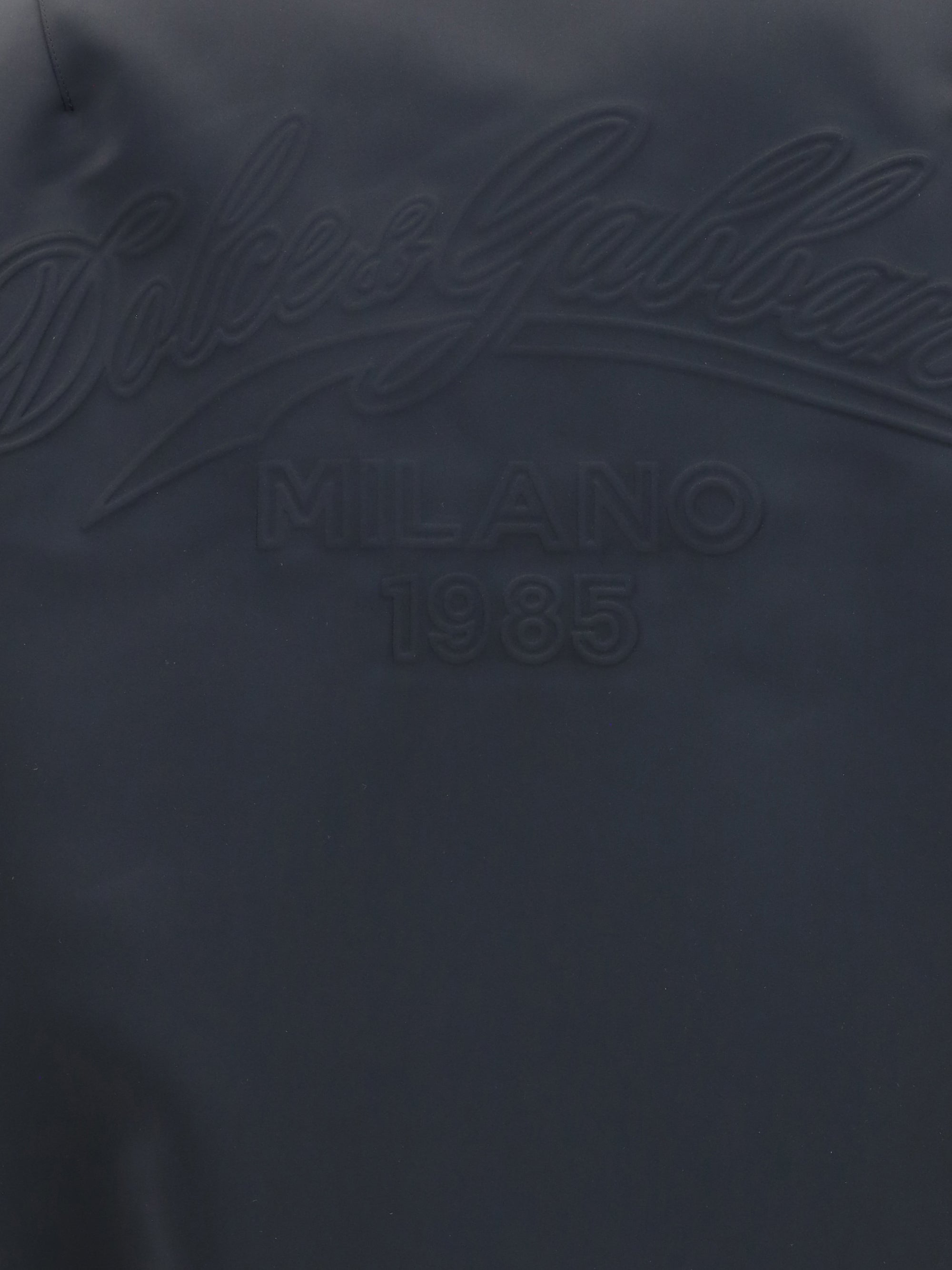 DOLCE & GABBANA 38 oversized jacket with embossed print