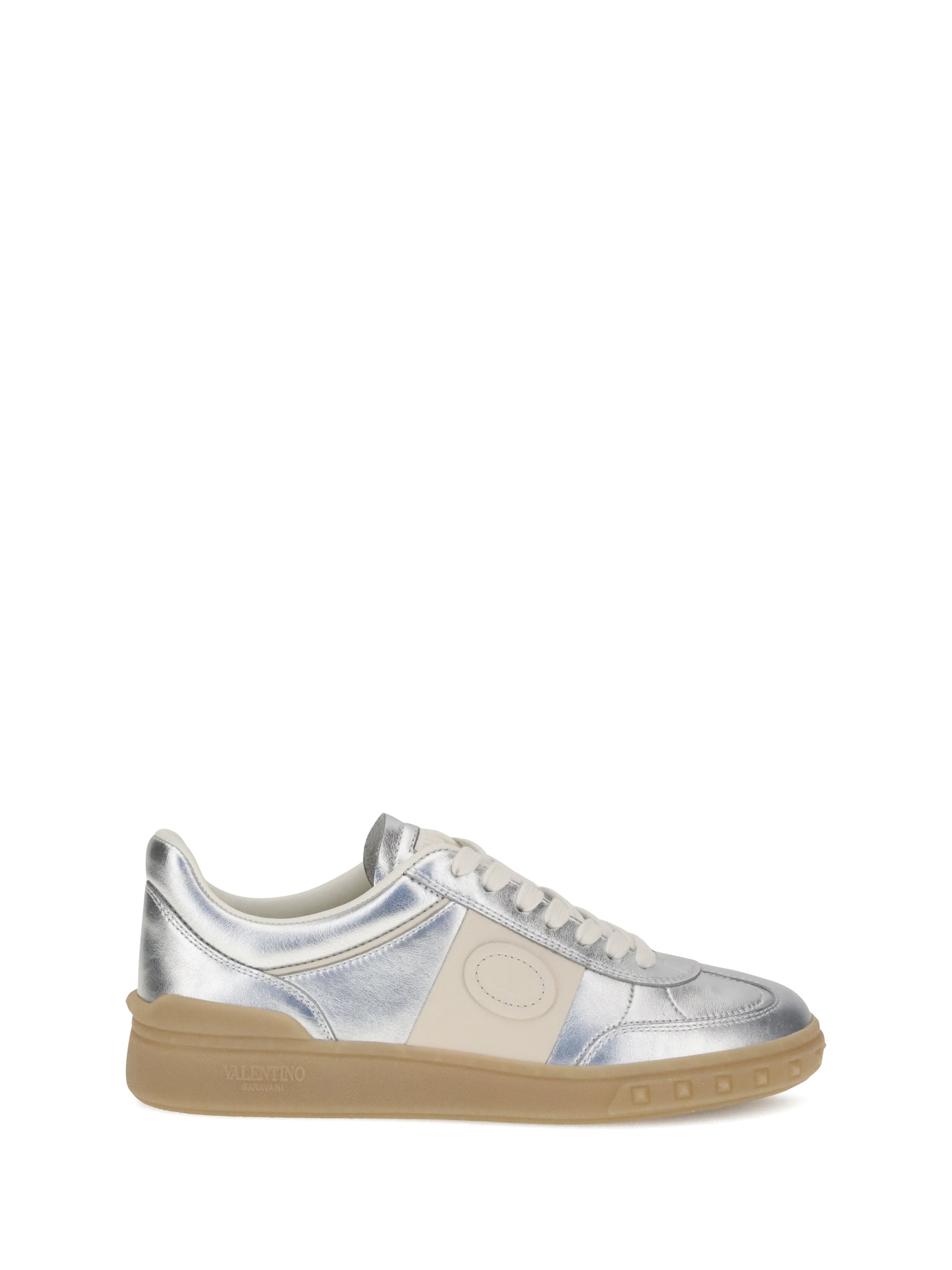 VALENTINO GARAVANI 36 laminated leather upvillage sneakers