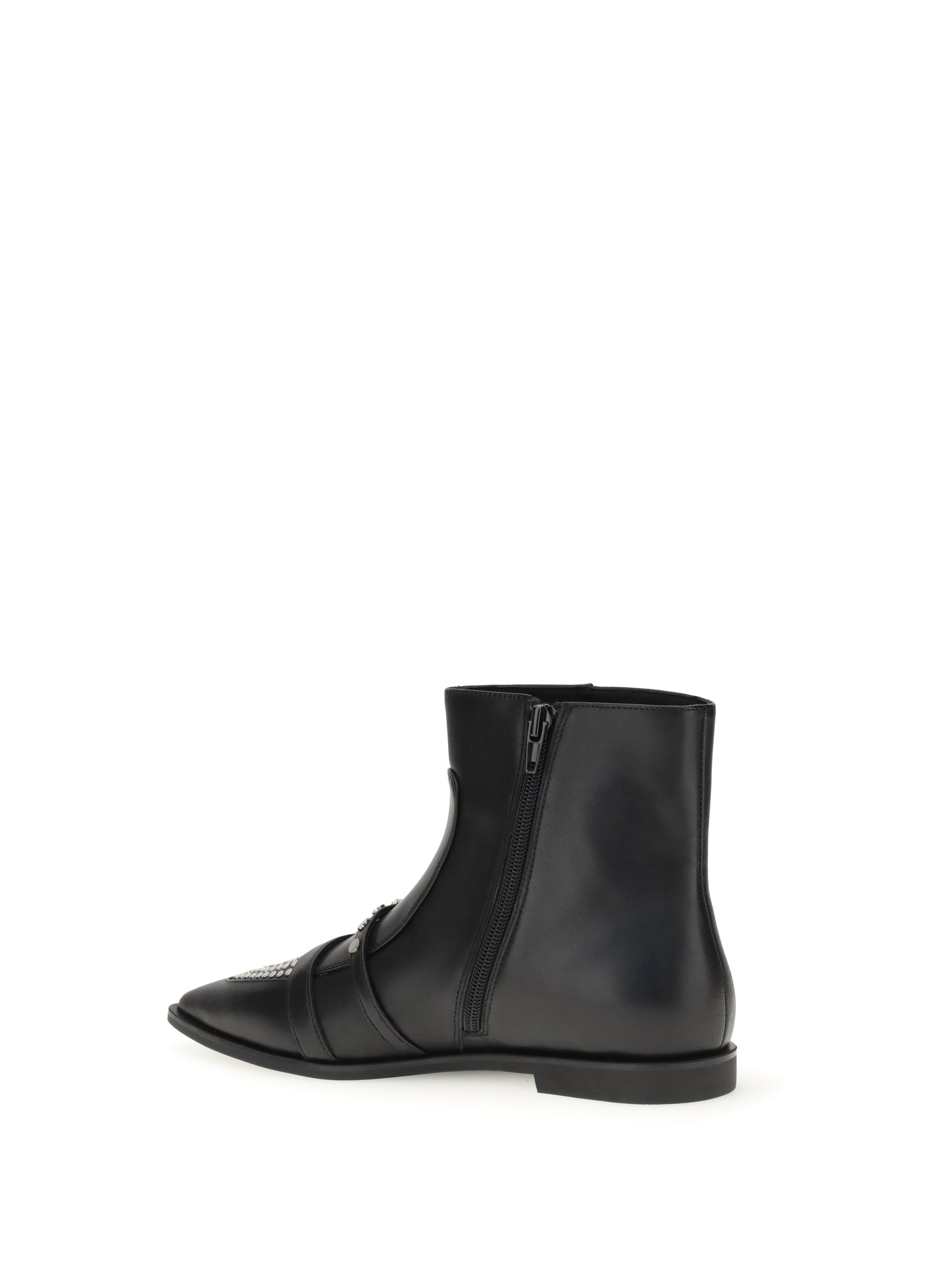 PINKO 36 studded ankle boots