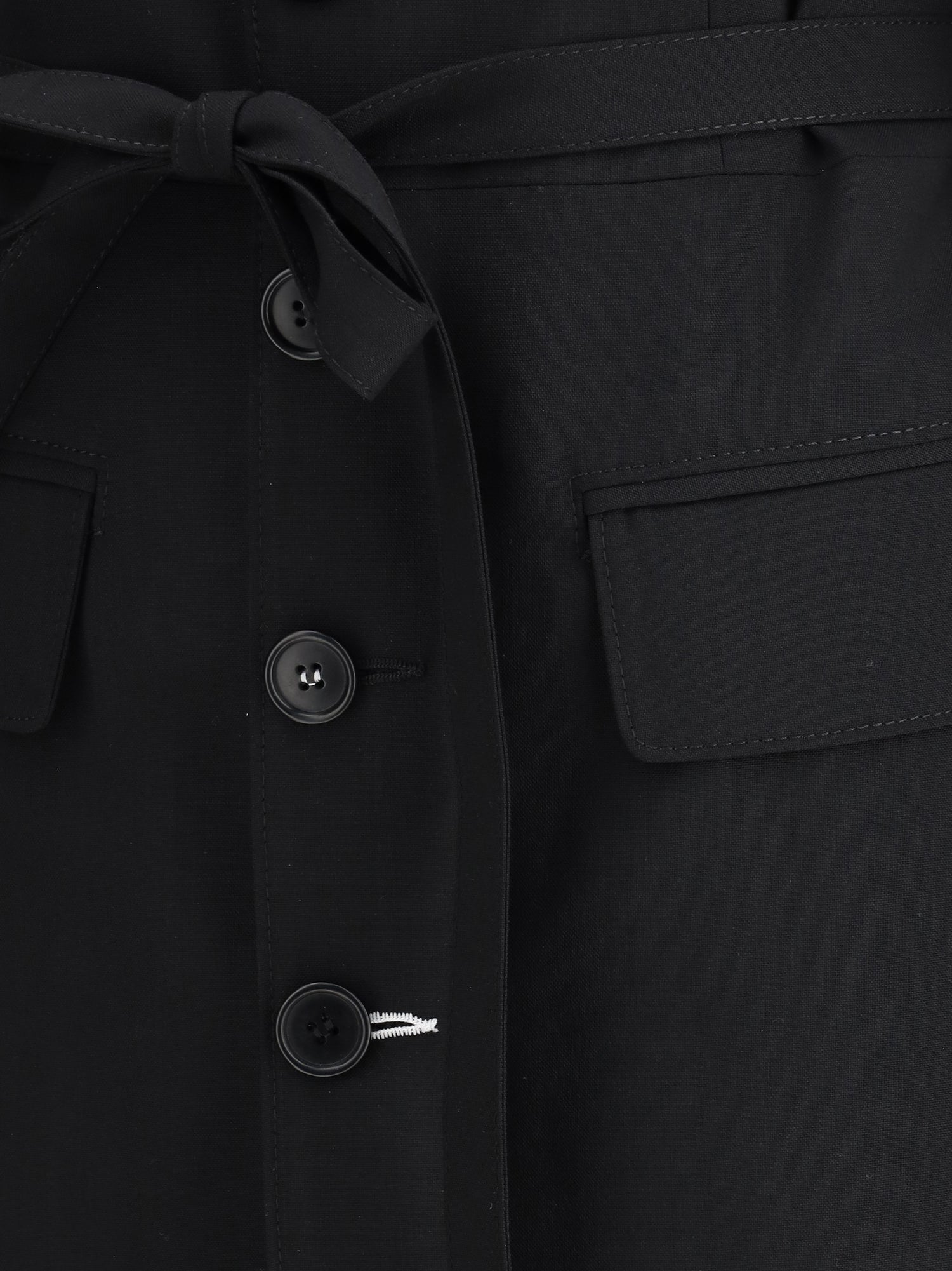 MM6 40 wool trenchcoat