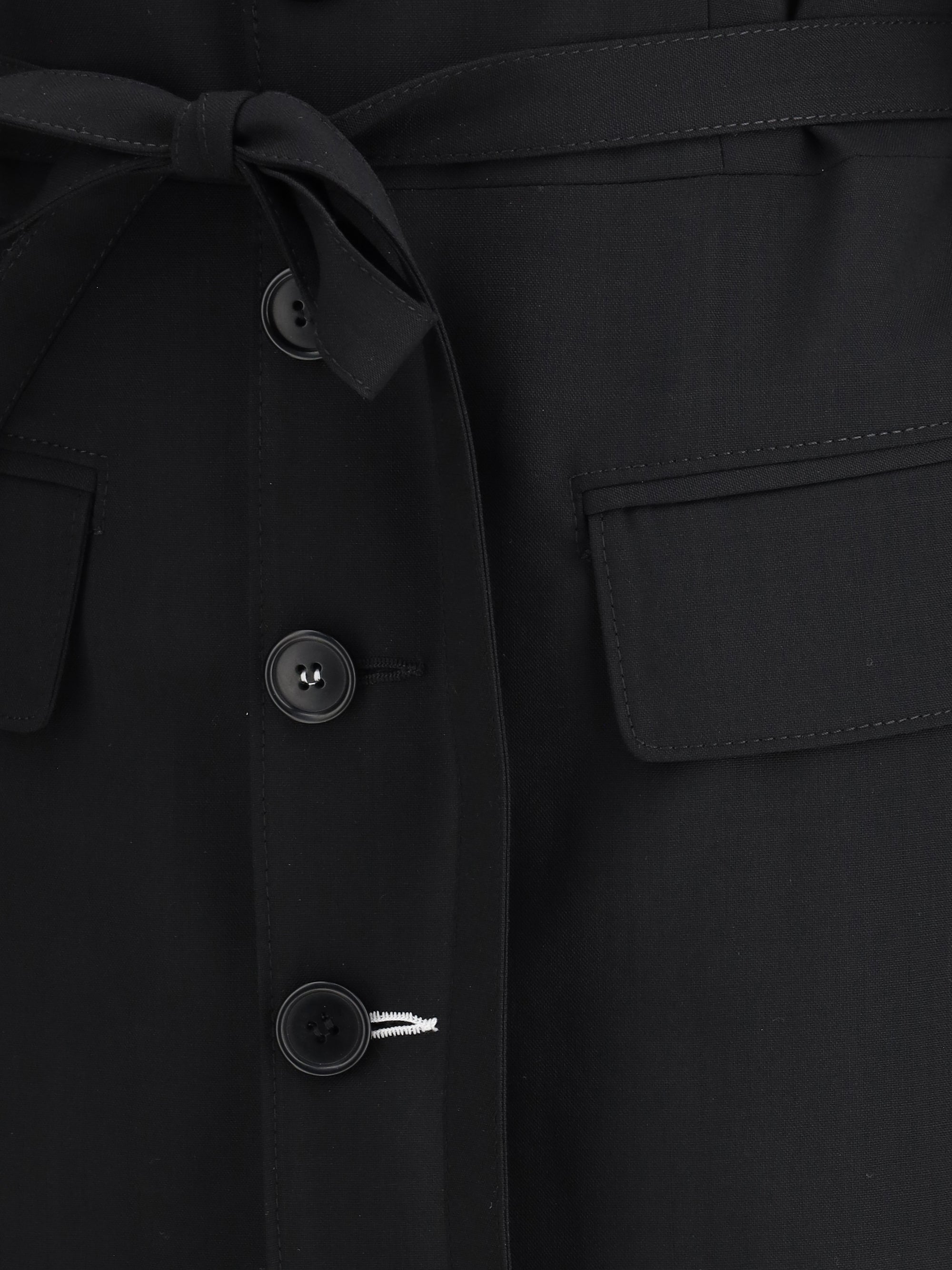 MM6 40 wool trenchcoat