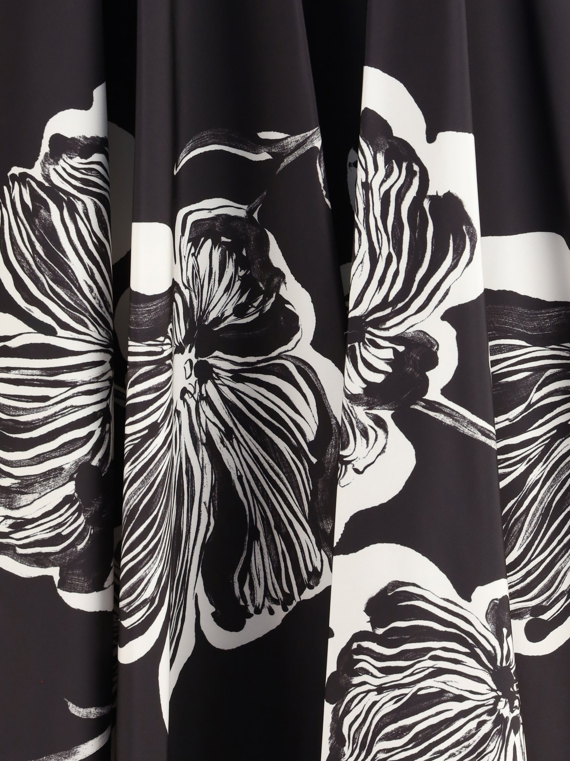 SARA ROKA 44 midi skirt with floral print