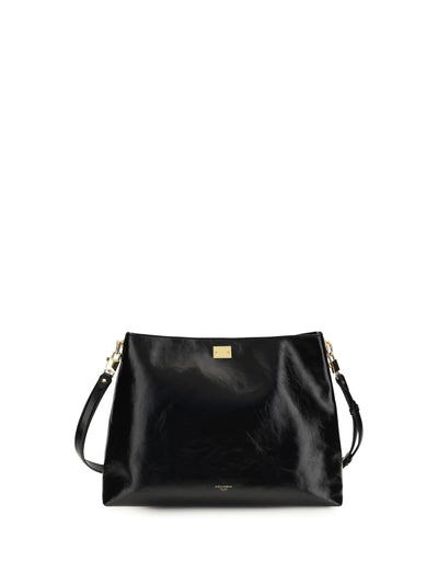 large vittoria leather shoulder bag